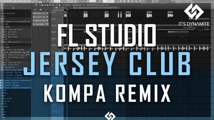 How to remix a Kompa Song Into Jersey Club on FL Studio